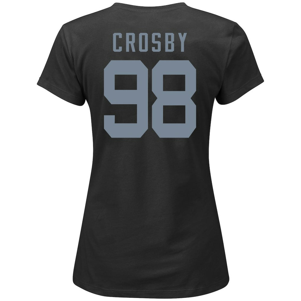Maxx Crosby Las Vegas Raiders Women's Plus Size Name & Number V-Neck T-Shirt Black | Fanatics