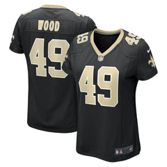 Zach Wood New Orleans Saints Women's Game Jersey Black | Nike for Sale