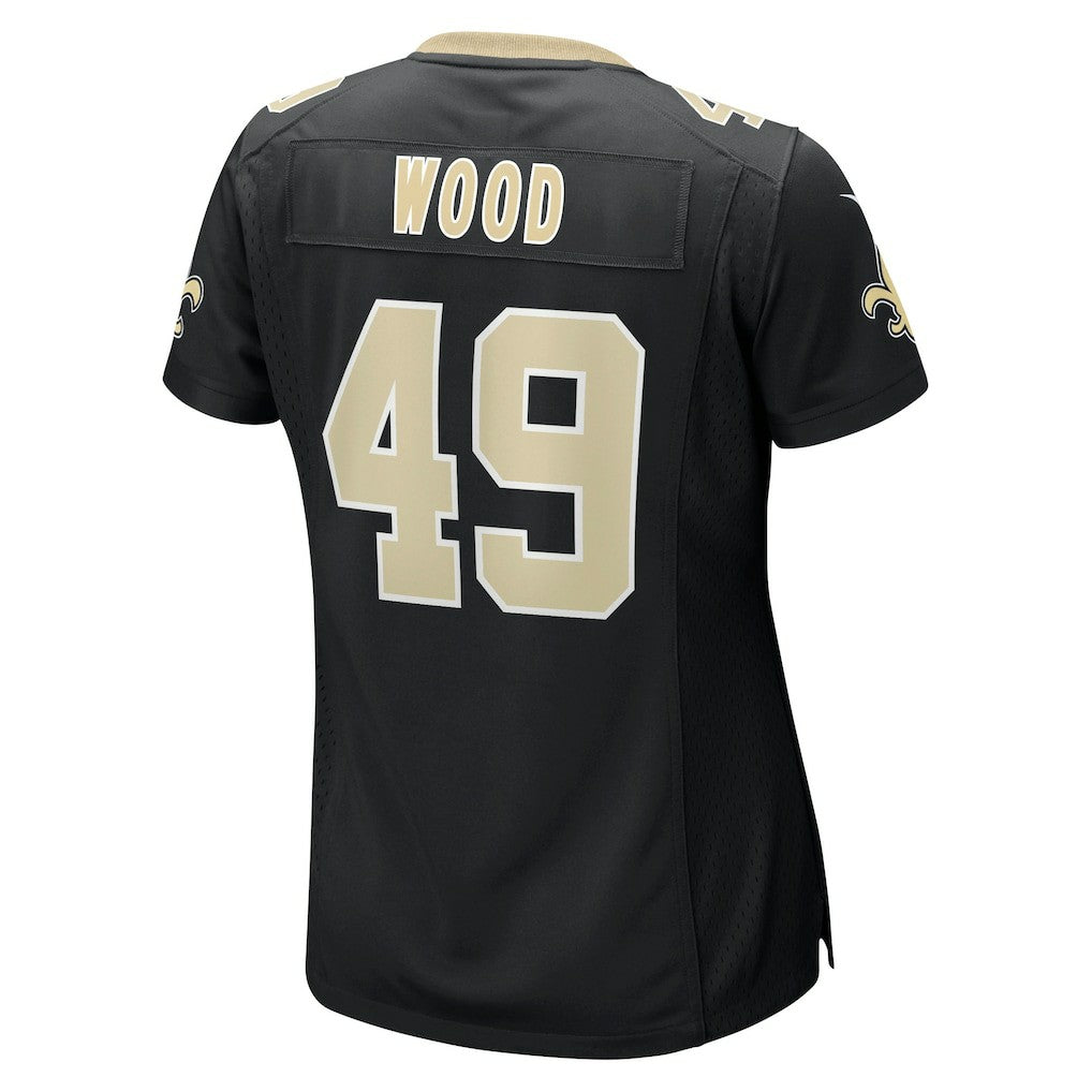 Zach Wood New Orleans Saints Women's Game Jersey Black | Nike for Sale