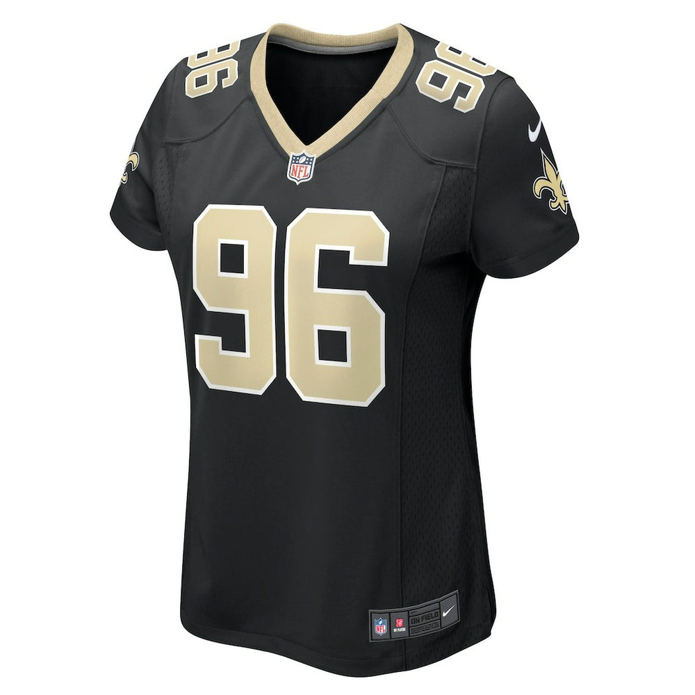 Carl Granderson New Orleans Saints Women's Game Jersey Black | Nike for Sale
