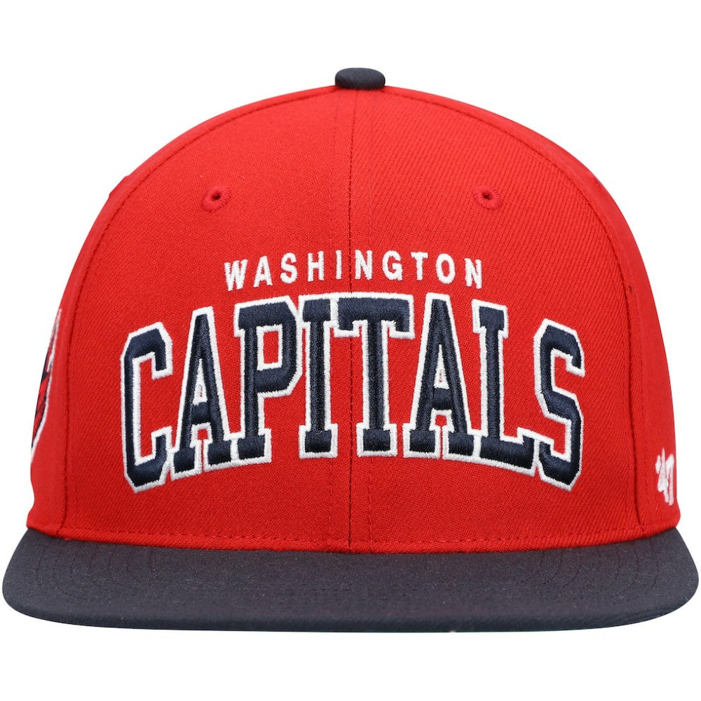 Washington Capitals '47 Captain Snapback Hat - Red - NHL