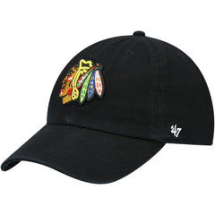 Chicago Blackhawks '47 Team Clean Up Adjustable Hat - Black - NHL