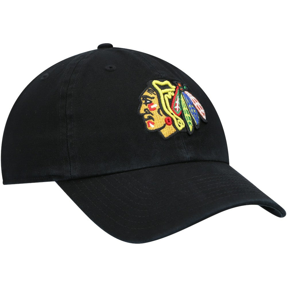 Chicago Blackhawks '47 Team Clean Up Adjustable Hat - Black - NHL
