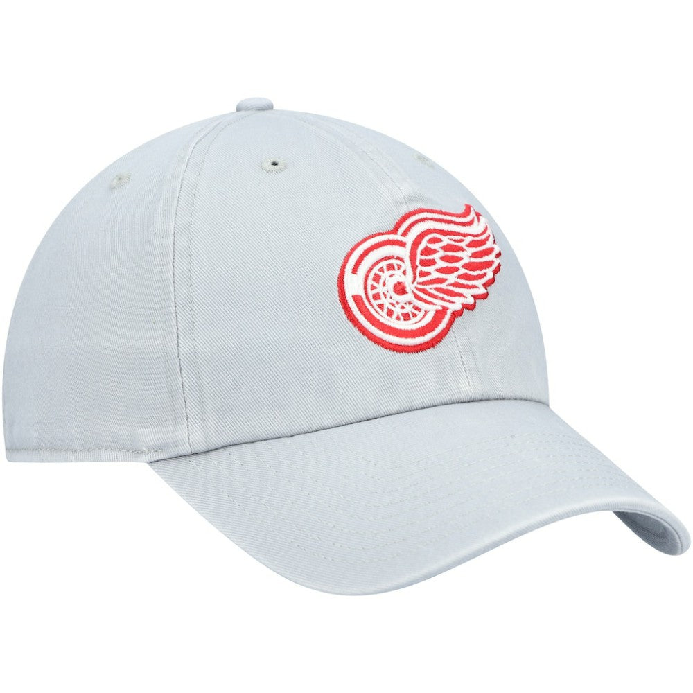 Detroit Red Wings '47 Team Clean Up Adjustable Hat - Gray - NHL