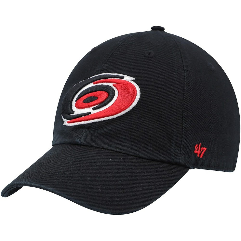 Carolina Hurricanes '47 Team Clean Up Adjustable Hat - Black - NHL