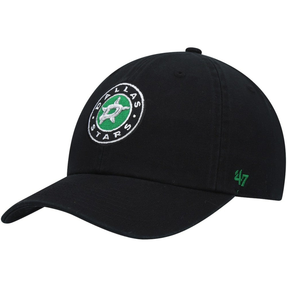 Dallas Stars '47 Team Clean Up Adjustable Hat - Black - NHL