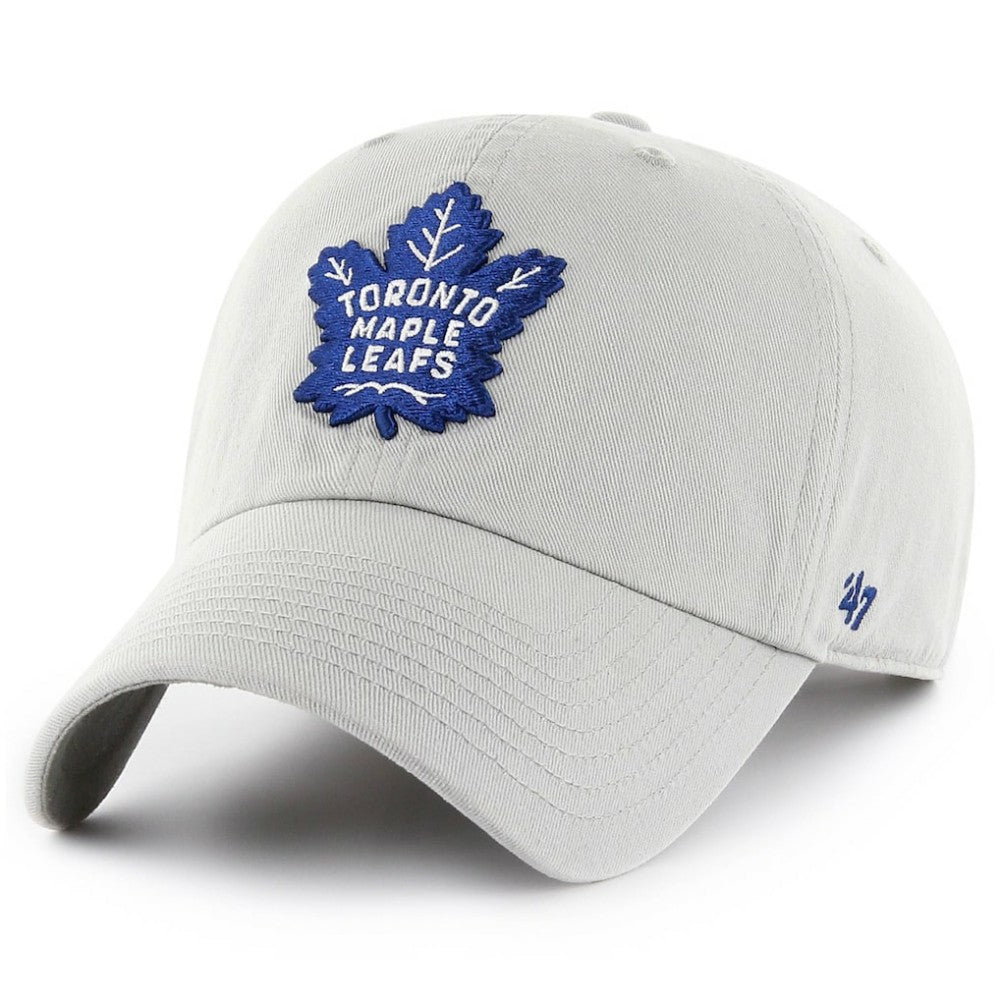 Toronto Maple Leafs '47 Team Clean Up Adjustable Hat - Gray - NHL