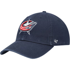 Columbus Blue Jackets '47 Team Clean Up Adjustable Hat - Navy - NHL