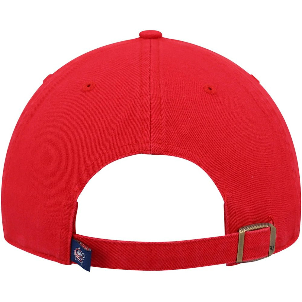 Columbus Blue Jackets '47 Team Clean Up Adjustable Hat - Red - NHL