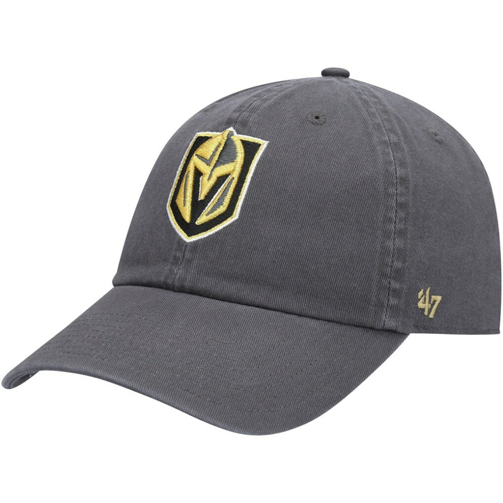 Vegas Golden Knights '47 Team Clean Up Adjustable Hat - Charcoal - NHL