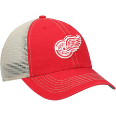 Detroit Red Wings '47 Trawler Clean Up Trucker Snapback Hat - Red - NHL