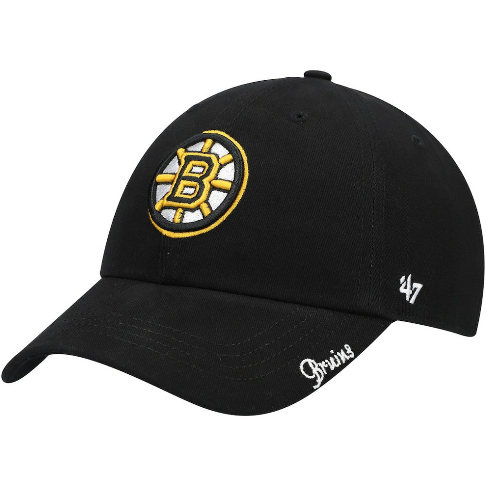 Boston Bruins '47 Women's Team Miata Clean Up Adjustable Hat - Black - NHL
