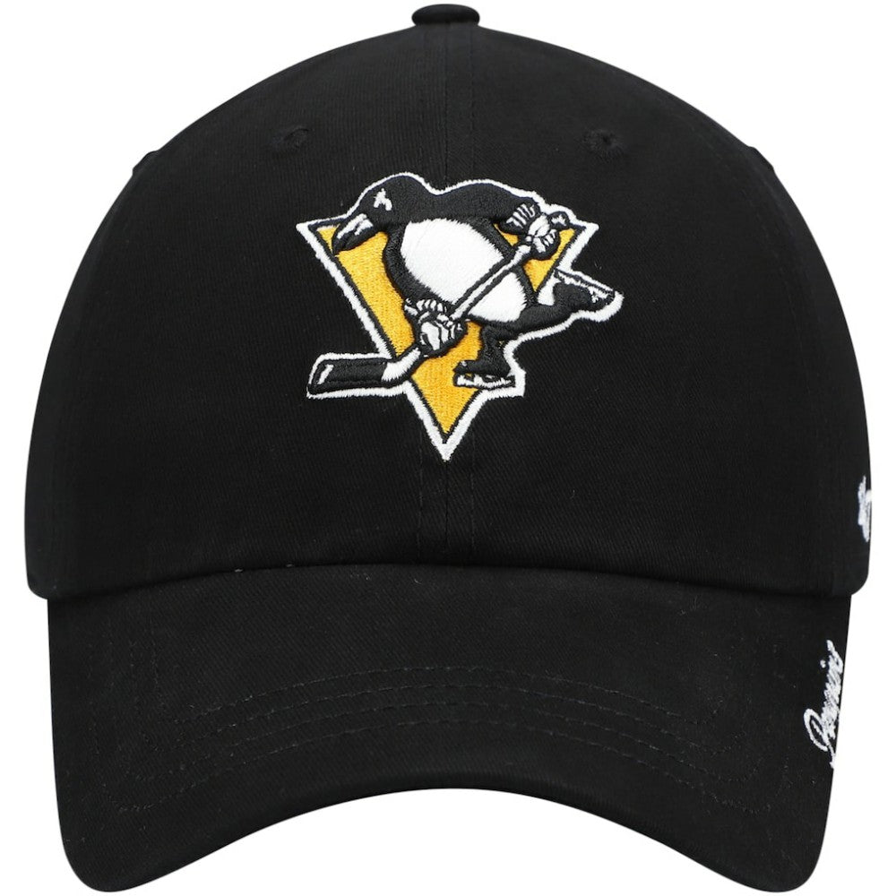 Pittsburgh Penguins '47 Women's Team Miata Clean Up Adjustable Hat - Black - NHL