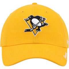 Pittsburgh Penguins '47 Women's Team Miata Clean Up Adjustable Hat - Gold - NHL