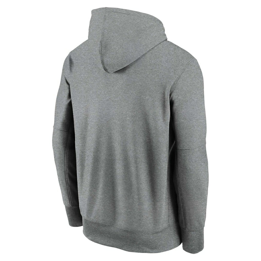 San Francisco 49ers Wordmark Performance Pullover Hoodie Charcoal | Nike for Sale