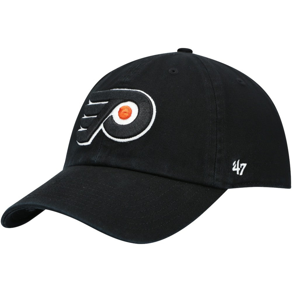 Philadelphia Flyers '47 Team Clean Up Adjustable Hat - Black - NHL
