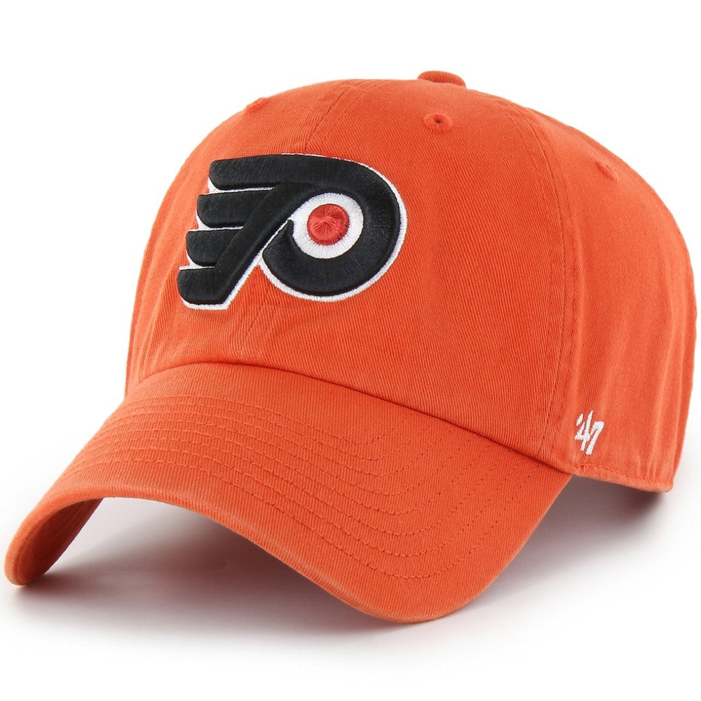 Philadelphia Flyers '47 Team Clean Up Adjustable Hat - Orange - NHL