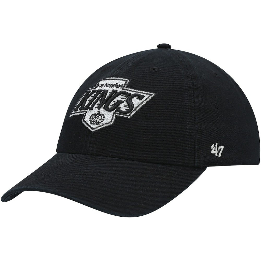 Los Angeles Kings '47 Team Clean Up Adjustable Hat - Black - NHL