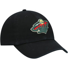 Minnesota Wild '47 Team Clean Up Adjustable Hat - Black - NHL