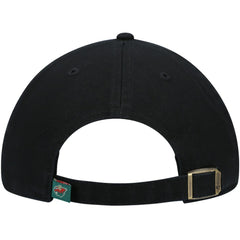 Minnesota Wild '47 Team Clean Up Adjustable Hat - Black - NHL