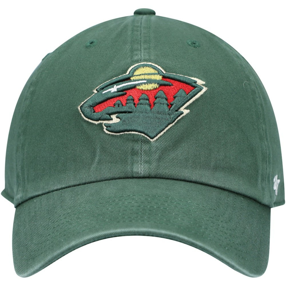 Minnesota Wild '47 Team Clean Up Adjustable Hat - Green - NHL