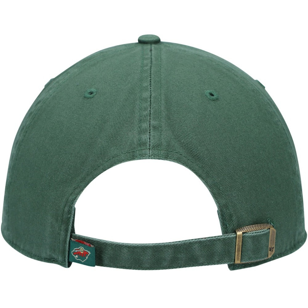 Minnesota Wild '47 Team Clean Up Adjustable Hat - Green - NHL