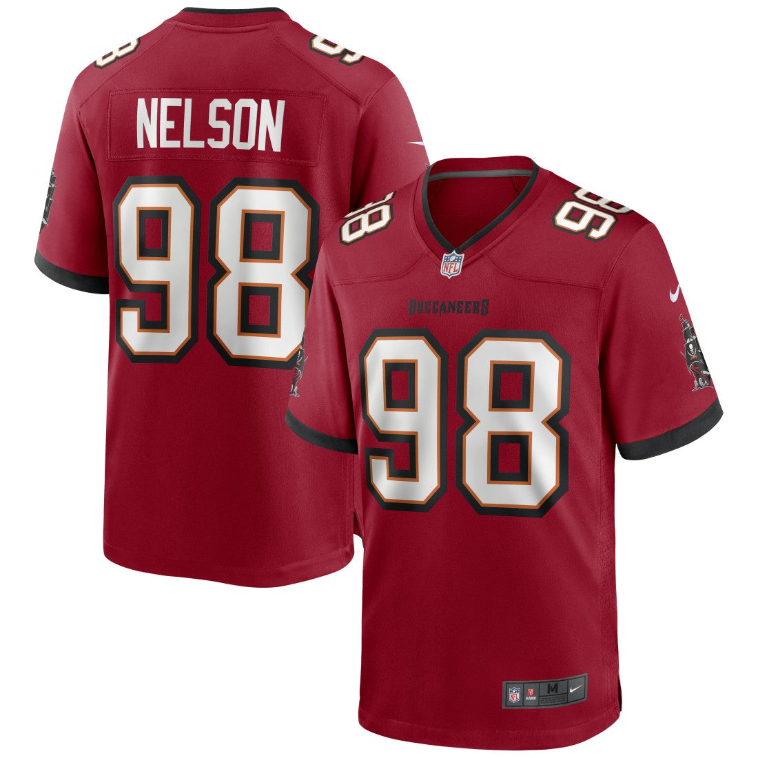 Anthony Nelson Tampa Bay Buccaneers Game Jersey Red | Nike for Sale