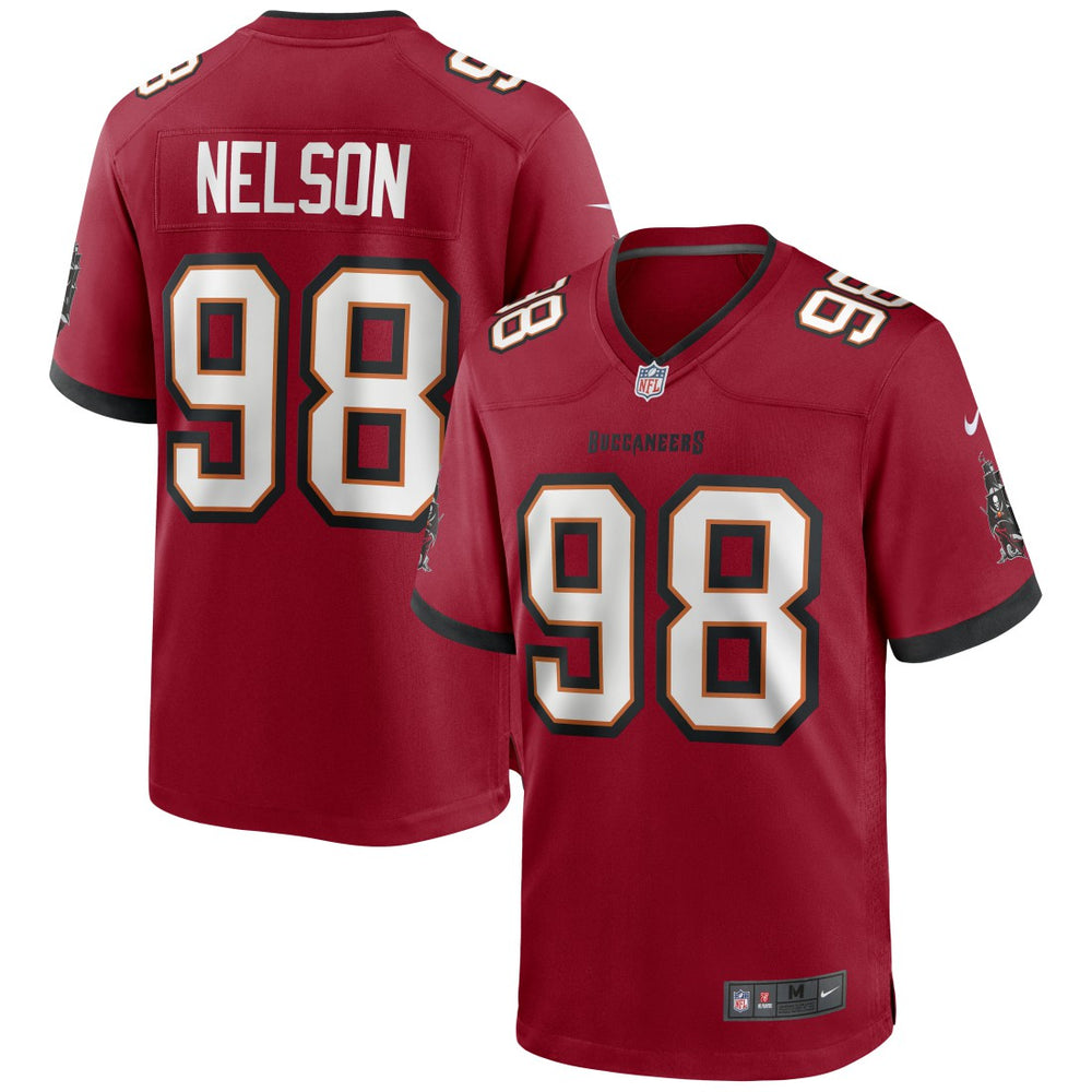Anthony Nelson Tampa Bay Buccaneers Game Jersey Red | Nike for Sale