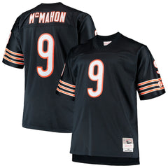 Jim McMahon Chicago Bears Big & Tall 1985 Retired Player Replica Jersey Navy | Mitchell & Ness