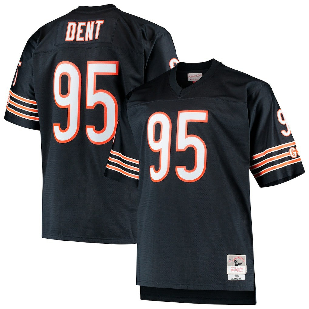 Richard Dent Chicago Bears Big & Tall 1985 Retired Player Replica Jersey Navy | Mitchell & Ness