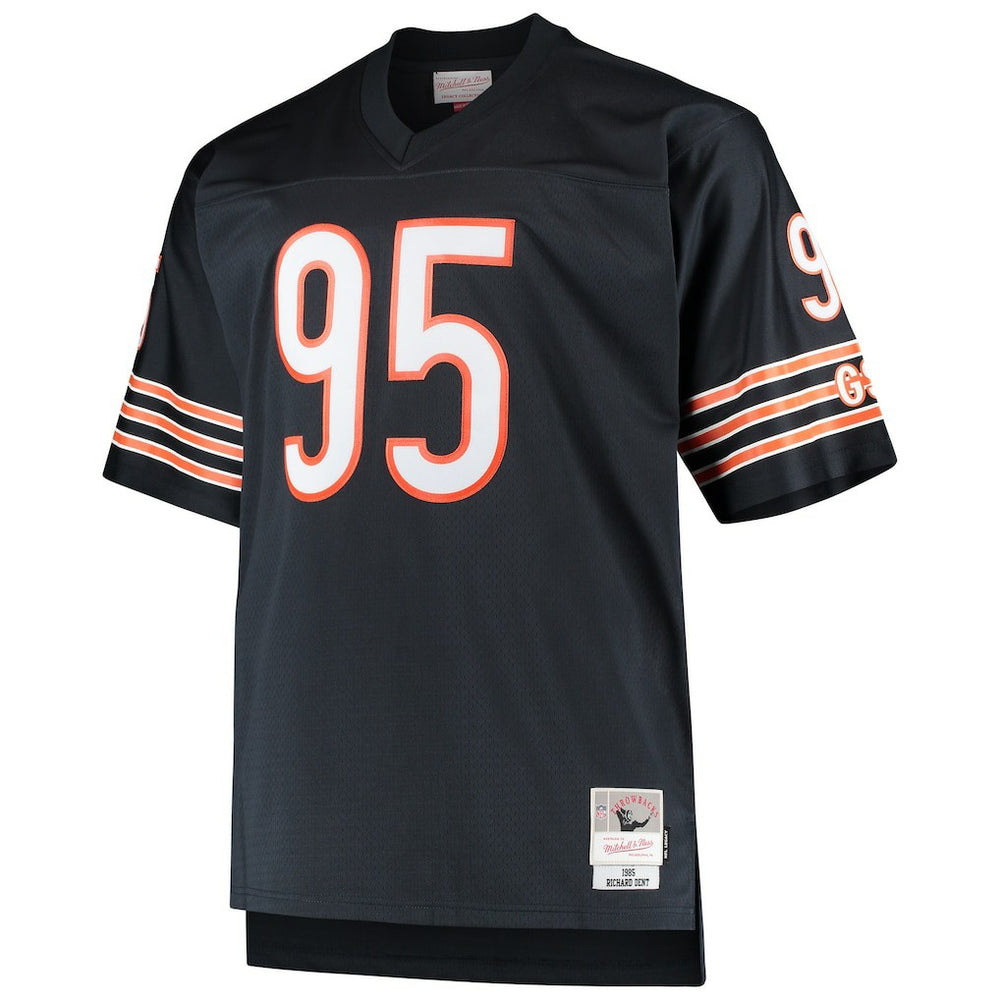 Richard Dent Chicago Bears Big & Tall 1985 Retired Player Replica Jersey Navy | Mitchell & Ness