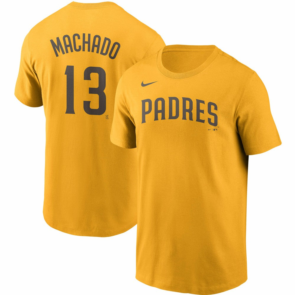 Manny Machado San Diego Padres Nike Name & Number T-Shirt - MLB