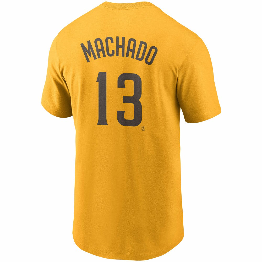 Manny Machado San Diego Padres Nike Name & Number T-Shirt - MLB