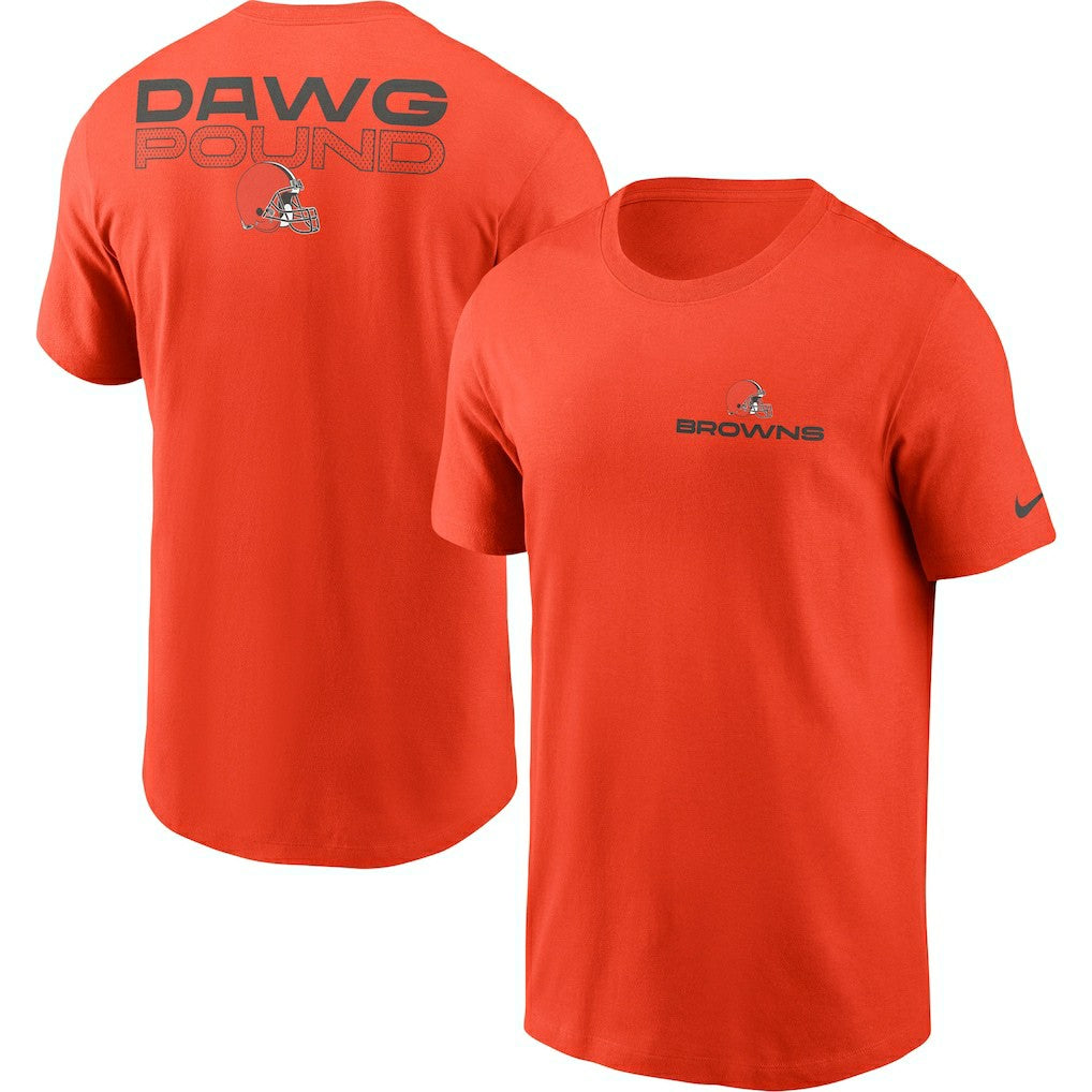 Cleveland Browns Local Phrase T-Shirt Orange | Nike for Sale
