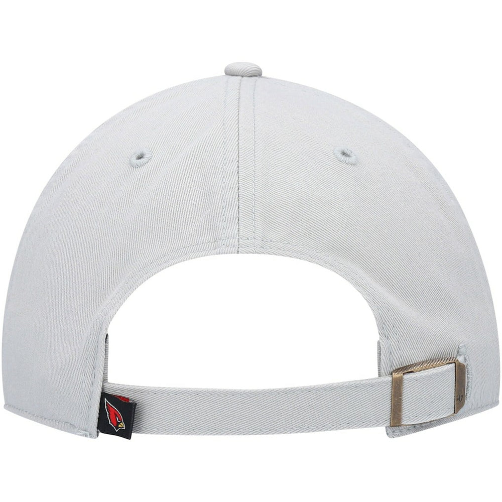 Arizona Cardinals '47 Clean Up Adjustable Hat Gray | 47 brand