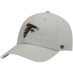 Atlanta Falcons '47 Clean Up Adjustable Hat Gray | 47 brand