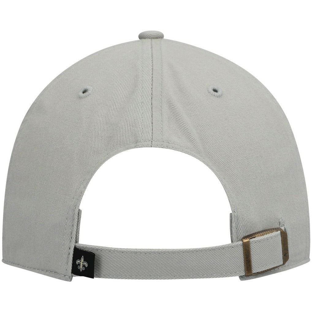 New Orleans Saints '47 Clean Up Adjustable Hat Gray | 47 brand