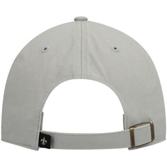 New Orleans Saints '47 Clean Up Adjustable Hat Gray | 47 brand