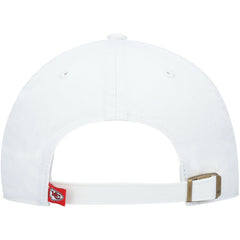 Kansas City Chiefs '47 Logo Clean Up Adjustable Hat White | 47 brand