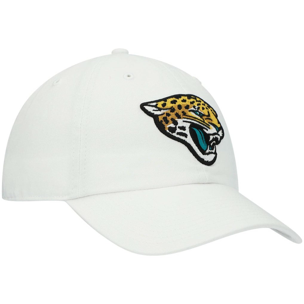 Jacksonville Jaguars '47 Logo Clean Up Adjustable Hat White | 47 brand