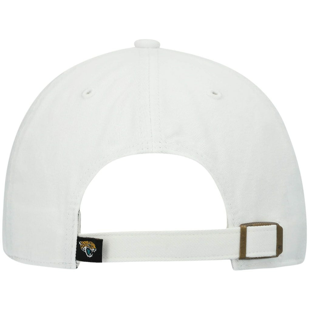 Jacksonville Jaguars '47 Logo Clean Up Adjustable Hat White | 47 brand