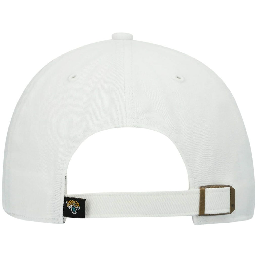 Jacksonville Jaguars '47 Logo Clean Up Adjustable Hat White | 47 brand