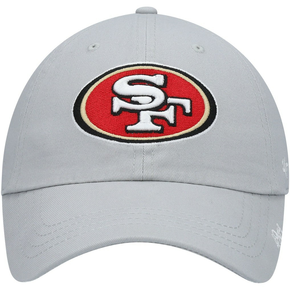 San Francisco 49ers '47 Women's Miata Clean Up Secondary Adjustable Hat Gray | 47 brand