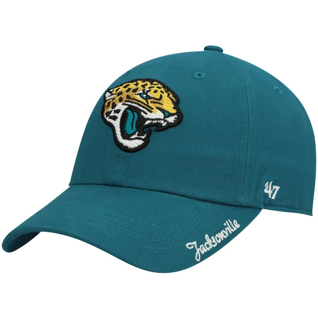 Jacksonville Jaguars '47 Women's Miata Clean Up Secondary Adjustable Hat Teal | 47 brand
