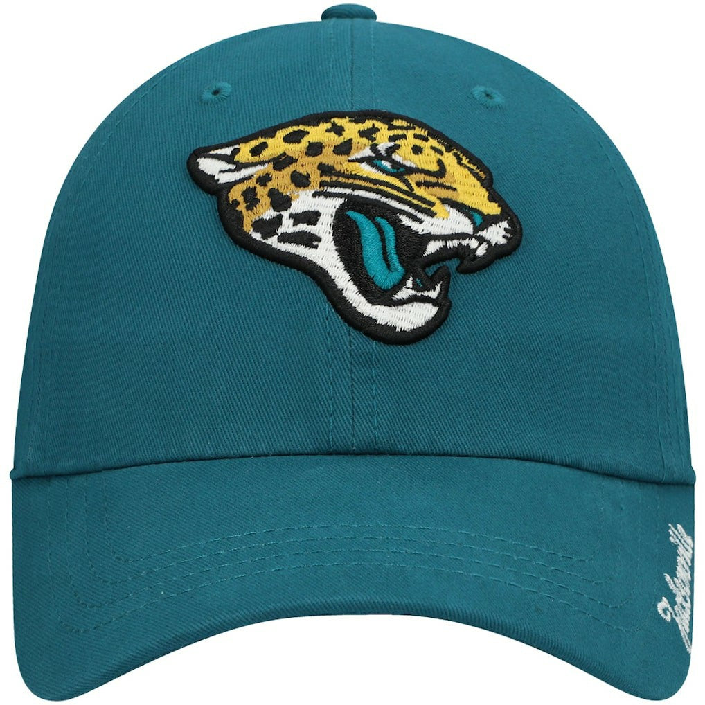 Jacksonville Jaguars '47 Women's Miata Clean Up Secondary Adjustable Hat Teal | 47 brand