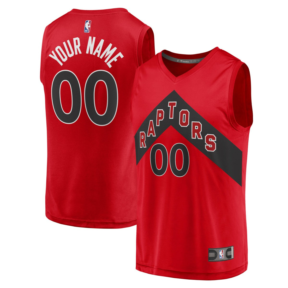 Toronto Raptors Youth Fast Break Replica Custom Jersey Icon Edition Red - NBA