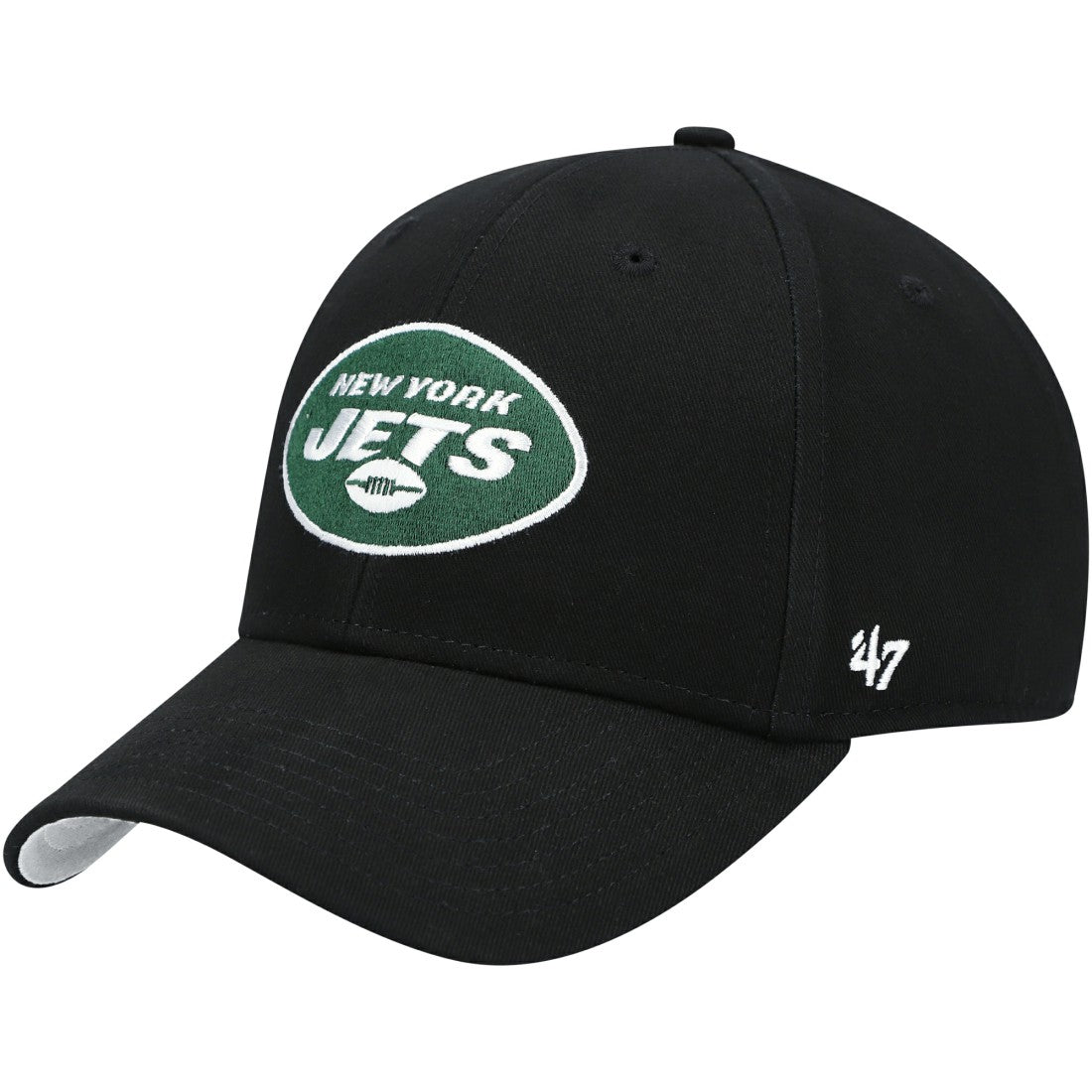 New York Jets '47 Preschool Basic Team MVP Adjustable Hat Black | 47 brand