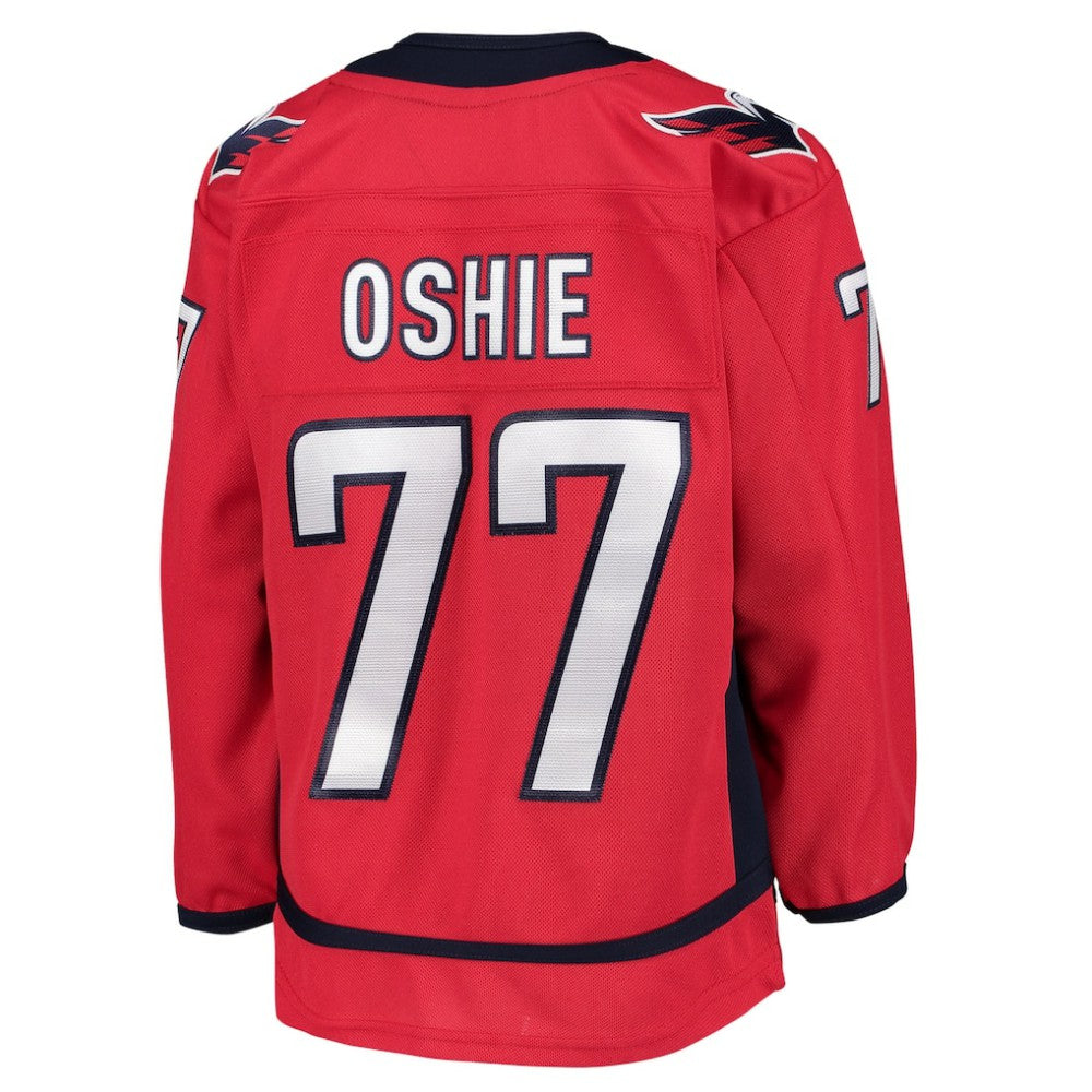 TJ Oshie Washington Capitals Youth Home Premier Jersey - Red - NHL
