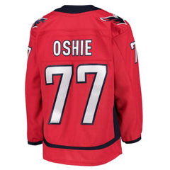TJ Oshie Washington Capitals Youth Home Premier Jersey - Red - NHL