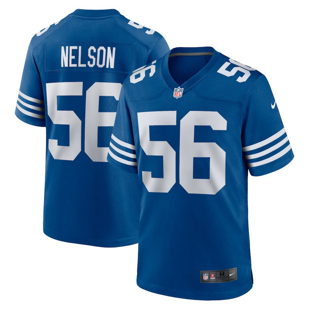 Quenton Nelson Indianapolis Colts Alternate Game Jersey Royal | Nike for Sale